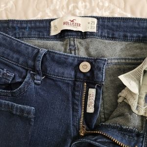 Hollister skinny jeans size 9L